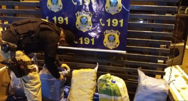 Rapaz de 26 anos é preso com 170 kg de cocaína no MT; droga havia saído de cidade próxima a Vilhena