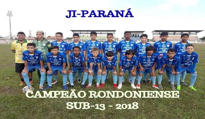 Nos pênaltis, Ji-Paraná conquista o Campeonato Estadual de Futebol Infantil Sub-13