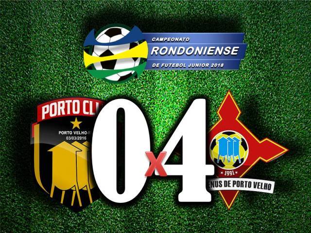 Goleada sobre o Porto coloca o Genus na segunda colocação do Grupo A do Estadual Sub-20
