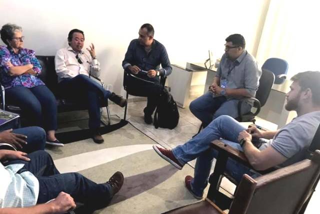 Em Vilhena, prefeito e vice recebem consultoria do Sebrae que recomenda compras em empresas locais