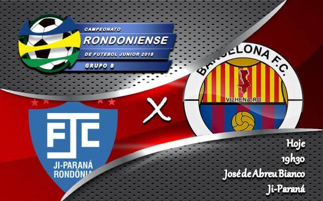 Sub-20: Ji-Paraná e Barcelona disputam a primeira colocação do Grupo B