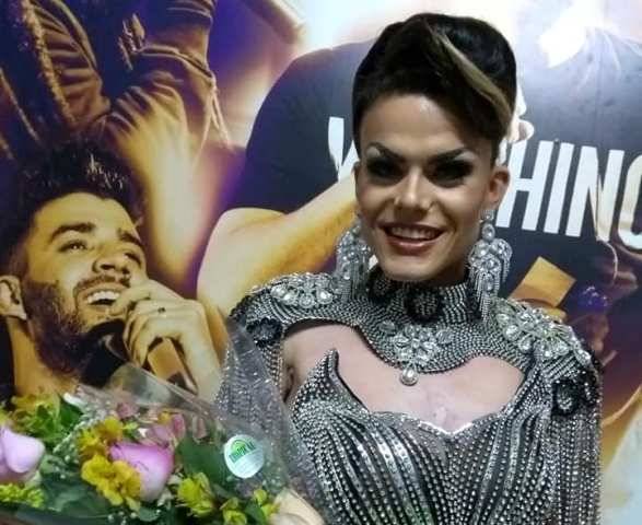 Transformista de Colorado do Oeste fica em 4º no Miss Brasil Gay e comemora nas redes sociais