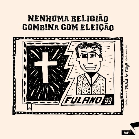 MPF faz campanha nas redes sociais para evitar uso de religião nas campanhas eleitorais em Rondônia