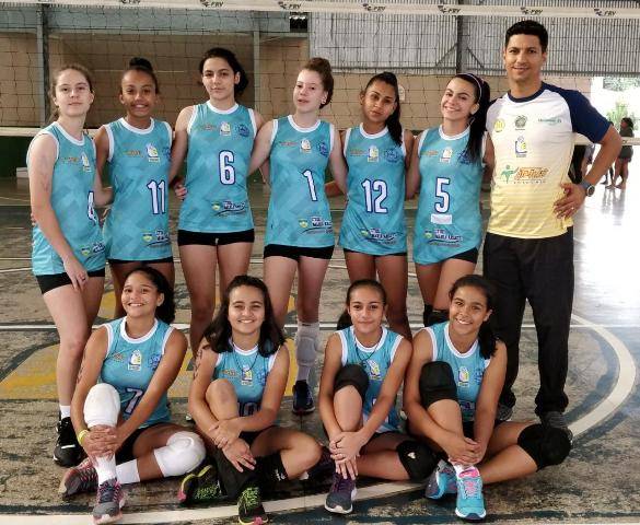 Escola Maria Arlete estreia com vitórias no voleibol infantil e juvenil do JOER 2018