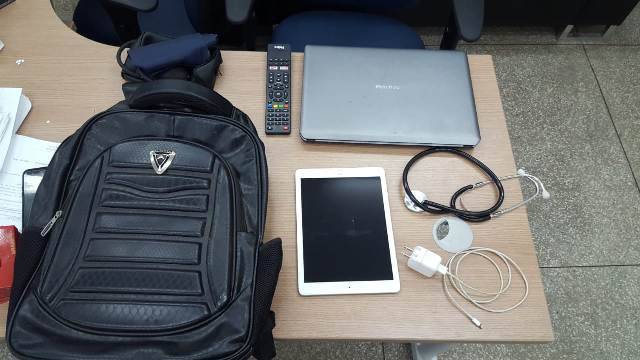 Polícia Civil de Vilhena recupera no MT objetos furtados de estudantes de medicina após Ipad dar localização
