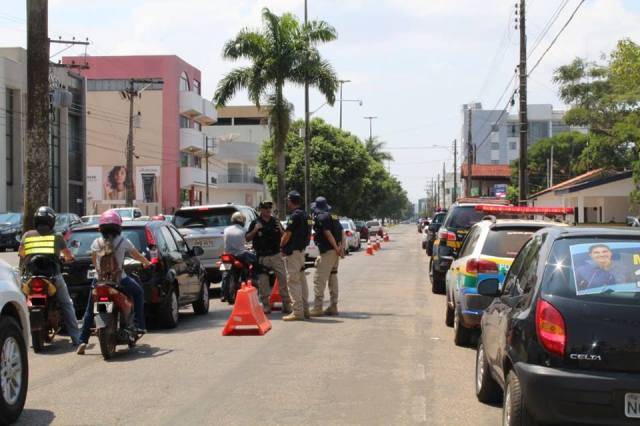 Em Vilhena, polícias deflagram blitze educativas para tentar reduzir mortes no trânsito