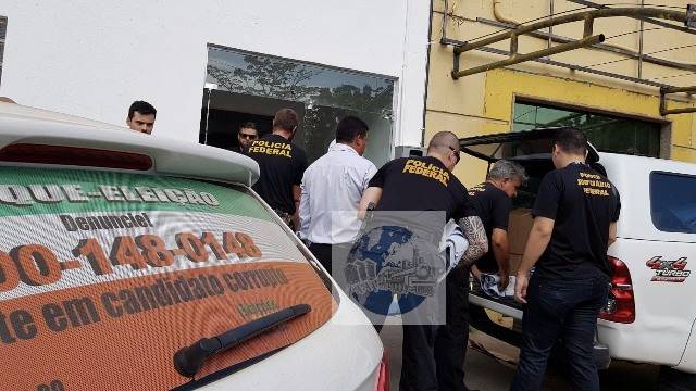 Polícia Federal dá “batida” no comitê do deputado Nilton Capixaba, que foi indeferido e colocou esposa no lugar