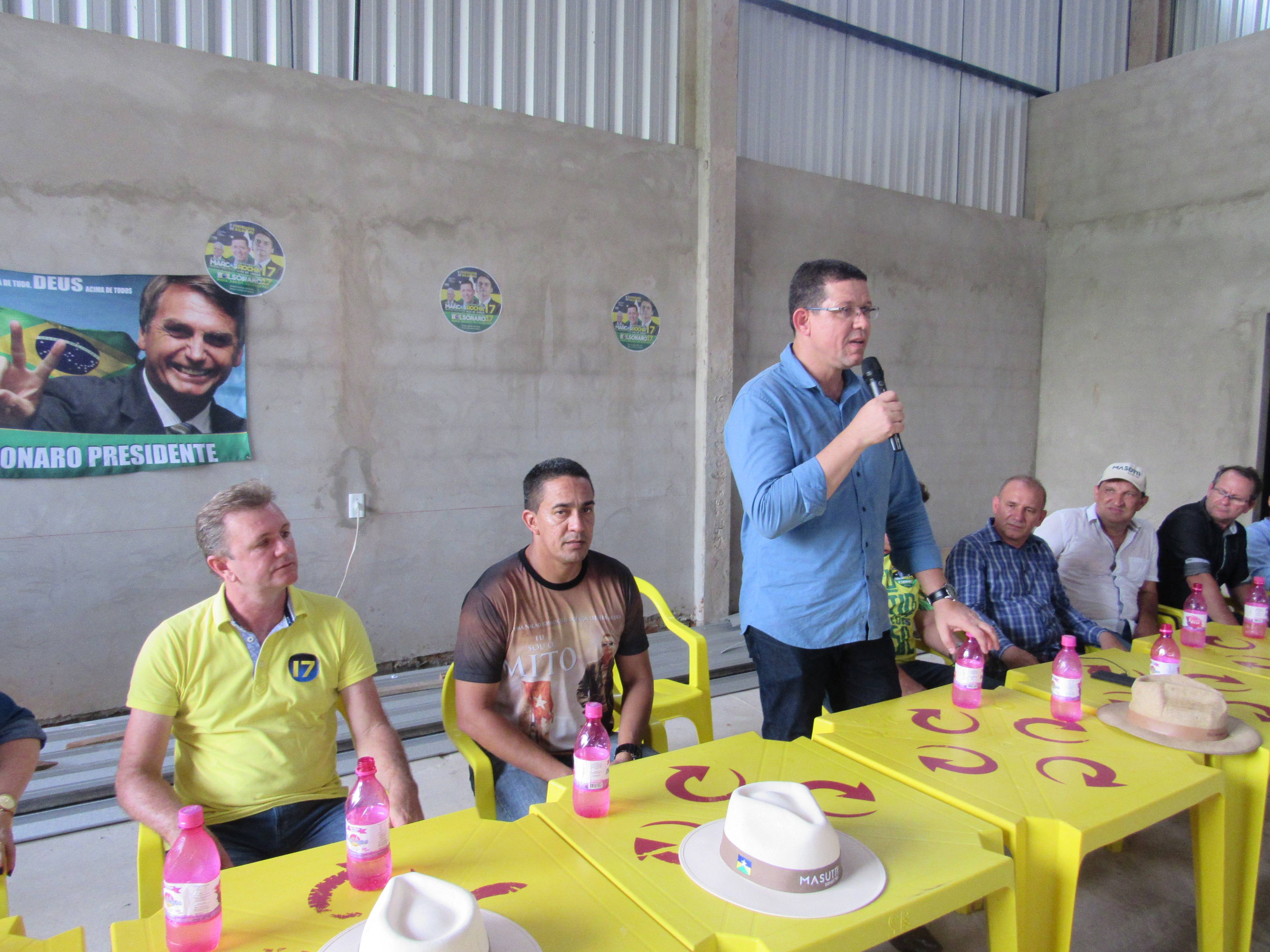Em Cerejeiras, candidato ao governo do PSL conta a própria história e nega que tenha apoio de políticos: “Mentiram”