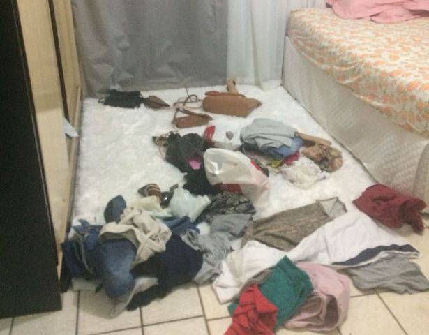 Arrombadores barbarizam apartamento no centro de Vilhena e deixam bilhete debochado: “a gente volta”