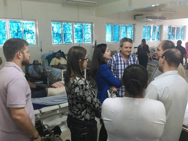 Prefeito, Justiça, vereador e secretários de Saúde fazem vistoria surpresa ao Hospital Regional de Vilhena
