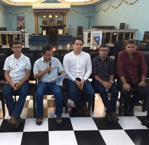 Loja maçônica se reúne com prefeito e apresenta proposta para alargar avenida e melhorar trânsito em Vilhena