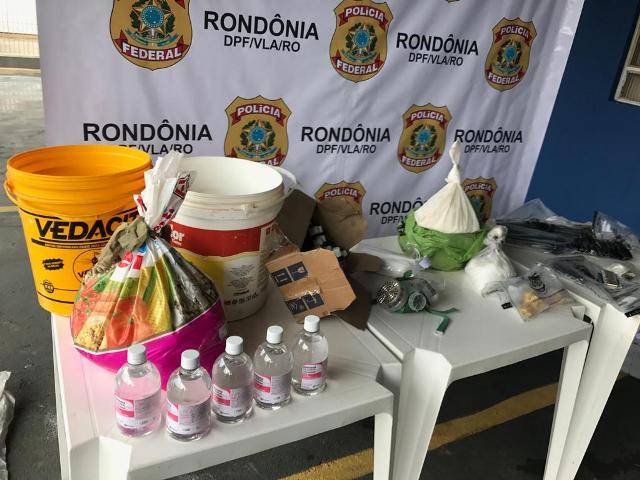 Saldo da operação da Polícia Federal em Vilhena: 11 pessoas presas, armas, drogas e produtos químicos apreendidos