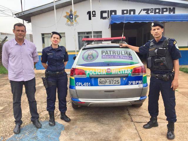 “Patrulha Maria da Penha” chega a Vilhena para dar segurança a vítimas de violência doméstica e afastar agressores