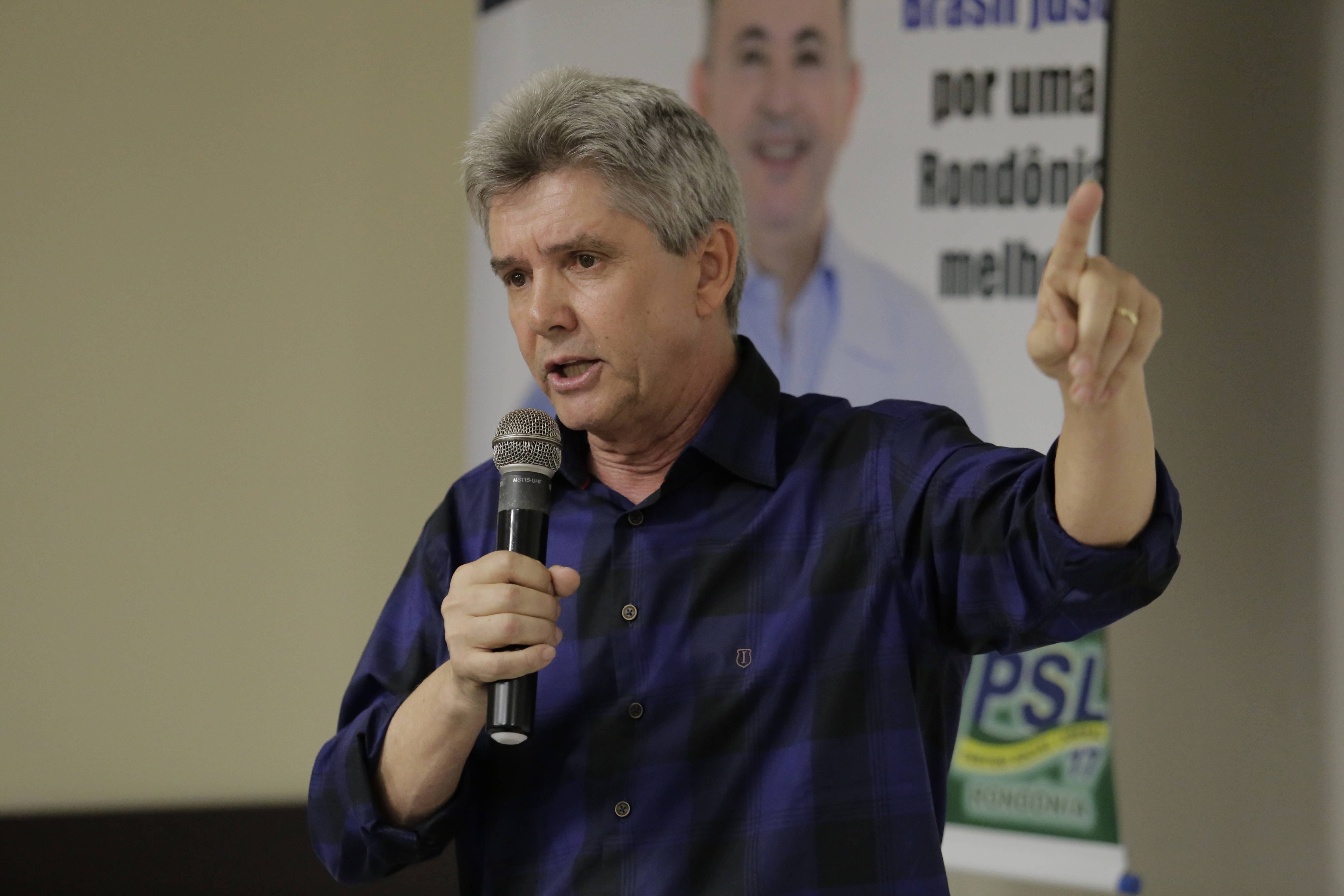 Vilhenense que “bateu na trave” para senador diz que tentou ajudar, mas não quer cargo no Governo Marcos Rocha