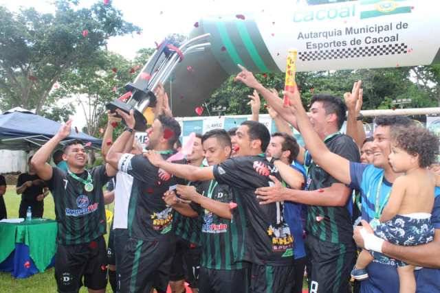 Trator Campo fica com o vice-campeonato Estadual de Futebol 7 Society; Divisa ficou com o título