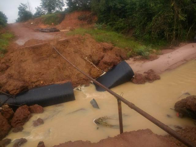 Ponte sobre o Igarapé Pires de Sá na Linha 135 será recuperada nos próximos dias, assegura assessoria da prefeitura