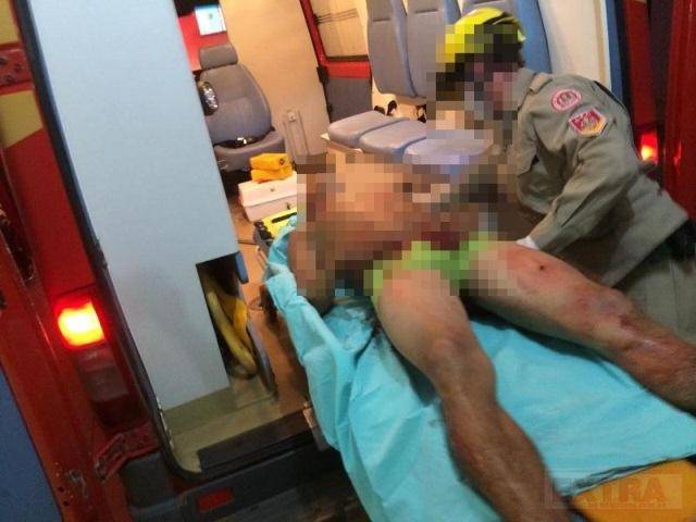 Quatro homens tentaram matar, a pauladas, um jovem de 25 anos em Vilhena
