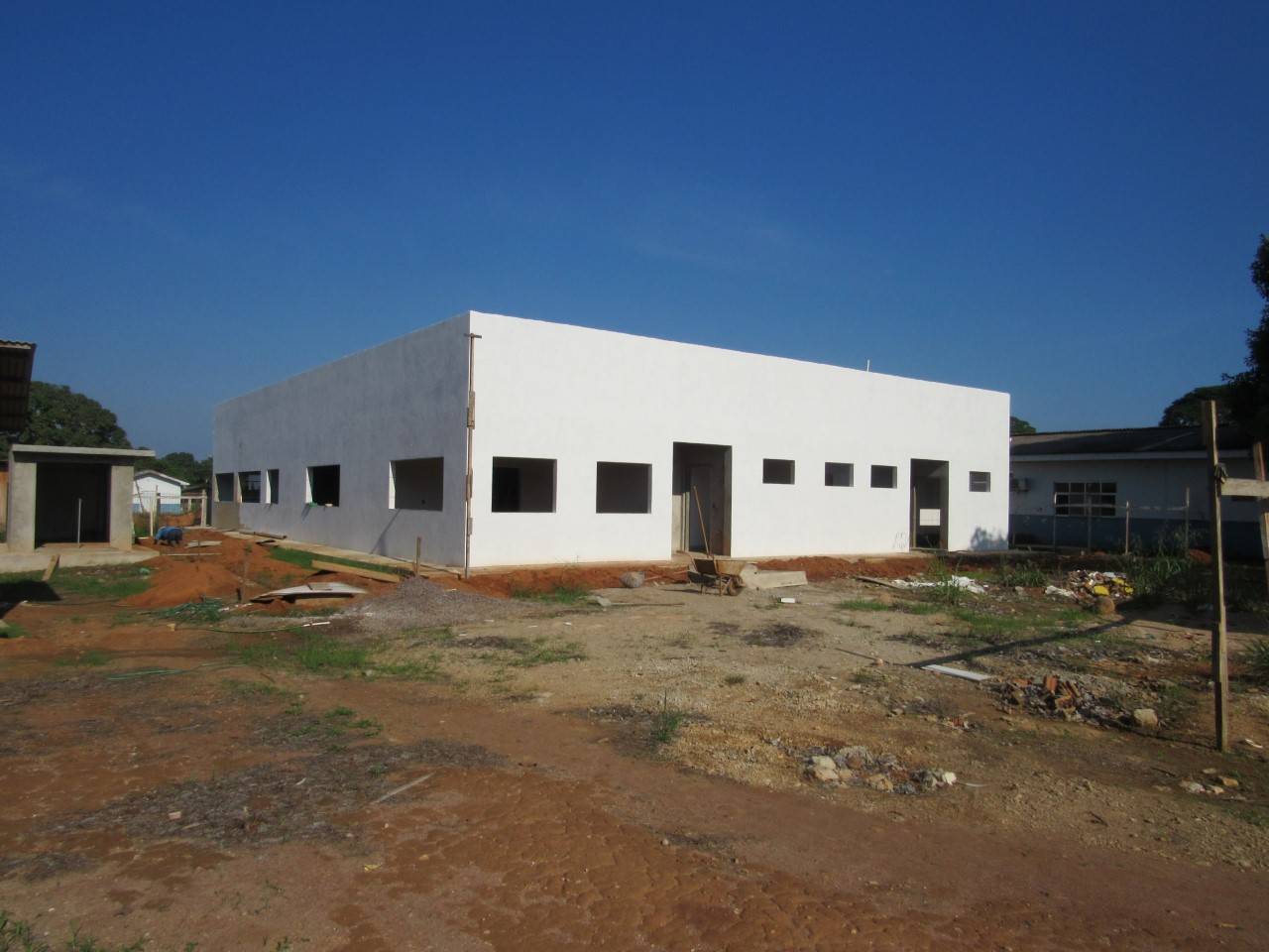 Com obra iniciada em 2018, cozinha de hospital em Cerejeiras deverá ficar pronta neste ano