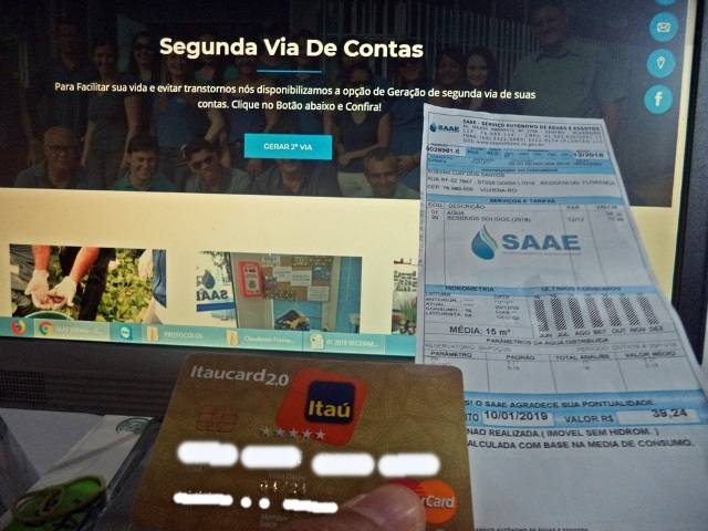 SAAE orienta clientes para inclusão de contas no débito automático