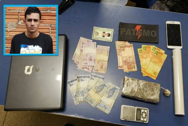 Polícia apreende mais de meio quilo de maconha no Alto Alegre; uma pessoa foi presa