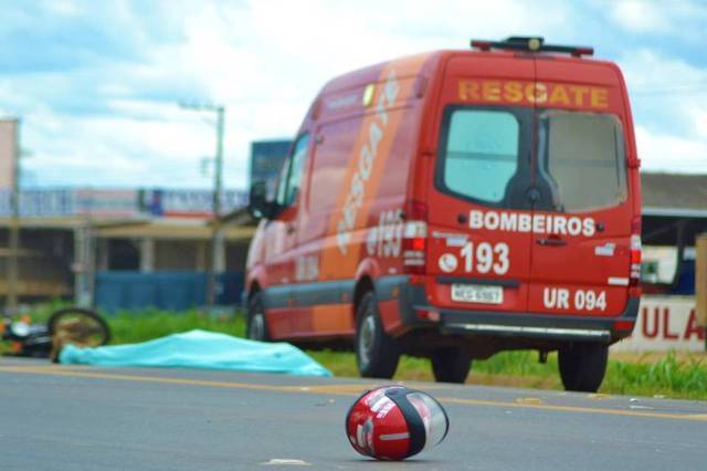Acidente em trecho crítico da BR-364  no perímetro urbano de Vilhena causa morte de motociclista