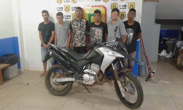 Rapazes de Cabixi são presos planejando assaltos com arma de brinquedo em Vilhena; menores também são apreendidos