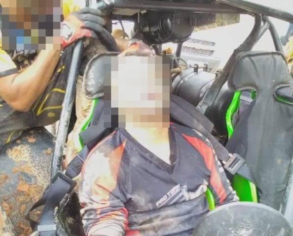 Dono de provedor de internet em Vilhena cai de moto em trilha na área rural e vai para Cacoal em estado grave