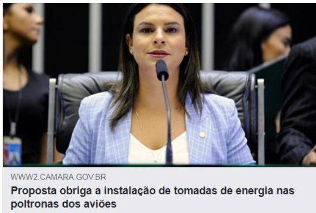 No Facebook, candidato a presidente critica proposta de deputada rondoniense sobre tomadas de energia em aviões