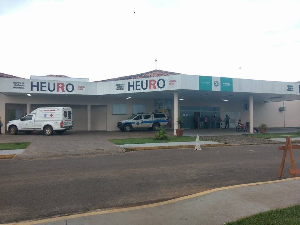 Garoto de 19 anos atingido por tiro no pescoço em Vilhena é transferido para hospital de Cacoal