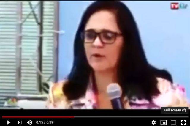 Em vídeo, ministra acusa professores de Rondônia de usar “palavrão” e recebe resposta de deputado federal no Facebook