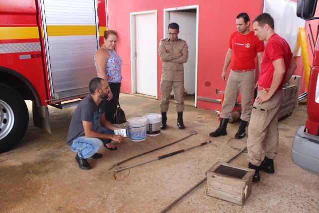 Com invasões e ataques freqüentes de cobras, prefeitura de Vilhena oferece curso para treinar bombeiros e policiais