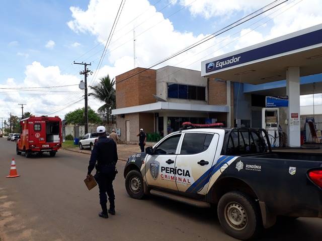 Com defeito, câmera da PM instalada próximo a local de assassinato impede identificação do autor em Vilhena
