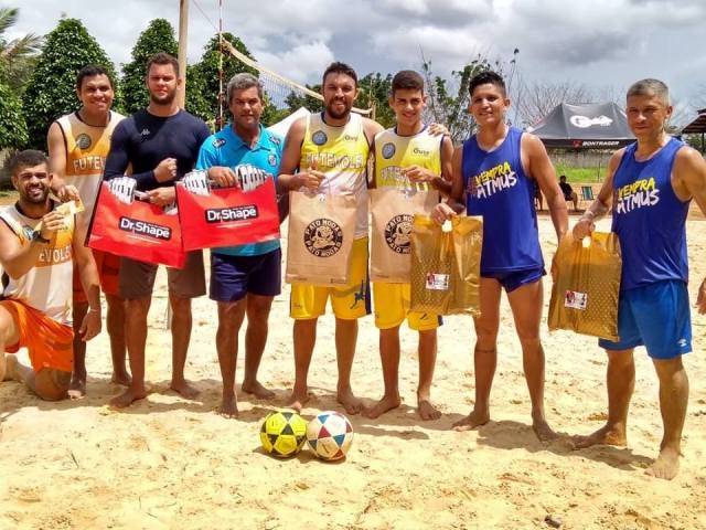 Leleco e Luiz Guilherme vencem Cimá e Miro e conquistam o 1º Campeonato de Futevôlei em Vilhena