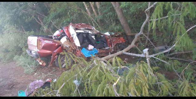 Grave acidente na BR-174 tira a vida de mãe e irmã de gerente de fazenda em Cerejeiras; veja vídeo