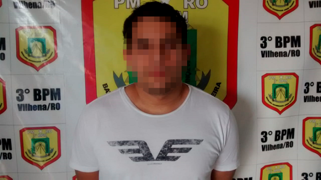 Após denúncia anônima, policiais militares recapturam rapaz de 25 anos, foragido da justiça em Vilhena