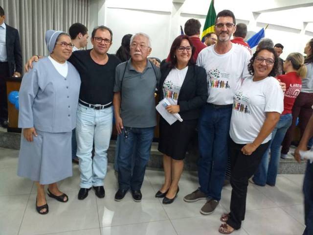 Campanha Católica da Fraternidade é divulgada na Câmara de Vilhena e vereador pede que padres façam oração