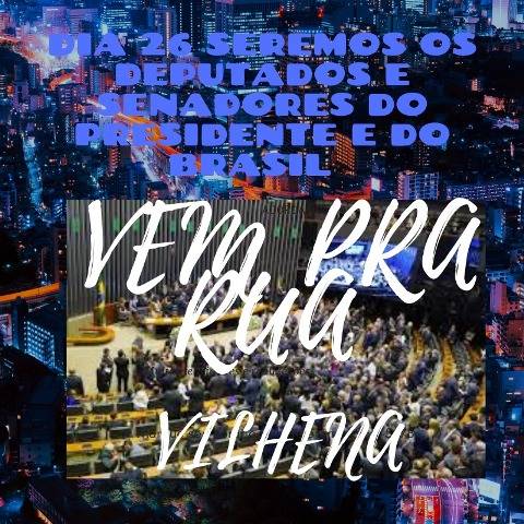 Grupo de vilhenenses prepara manifestação em apoio ao presidente Jair Bolsonaro neste domingo