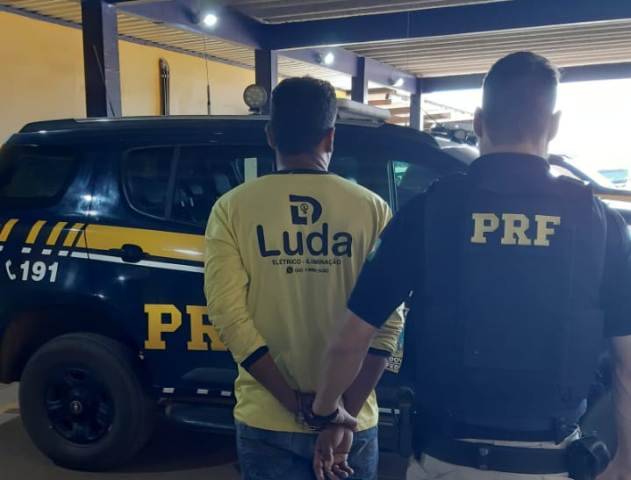 Homem condenado por roubo em Porto Velho é capturado por agentes da Polícia Rodoviária Federal em Vilhena