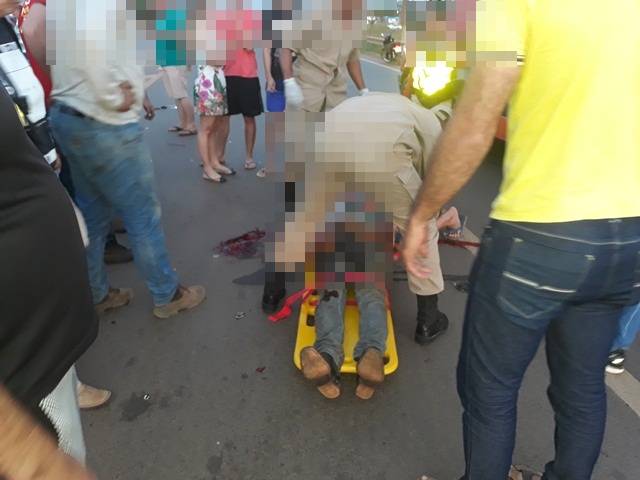Após grave acidente na BR-364, motociclista morre no pronto-socorro do Hospital Regional