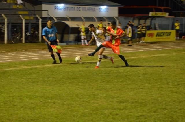Em partida equilibrada, Vilhenense e Guaporé ficam no empate em 1 a 1 pela segunda rodada do Estadual Sub-20