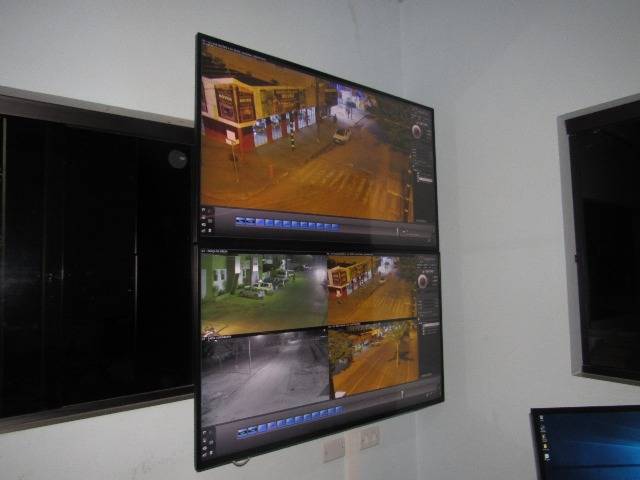 Um ano após inauguração, sistema de videomonitoramento continua em operação e ajuda no controle de crimes em Cerejeiras