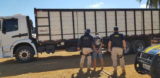 Agentes da PRF flagram mais um caminhoneiro dirigindo sob o efeito de drogas em outra cidade de Rondônia