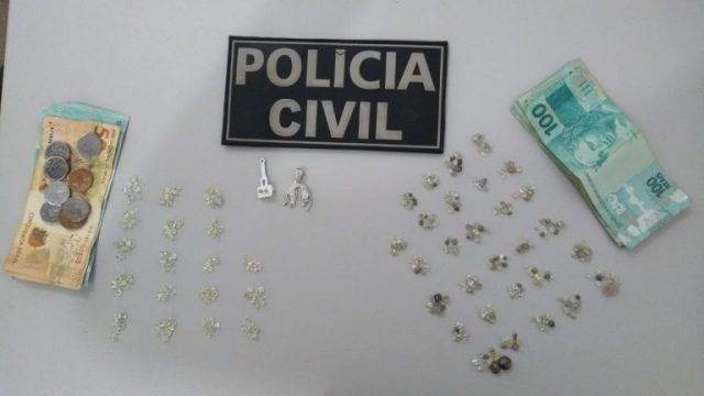 Em cidade vizinha, dois homens que haviam saído de Vilhena são presos com 470 pedras de diamante