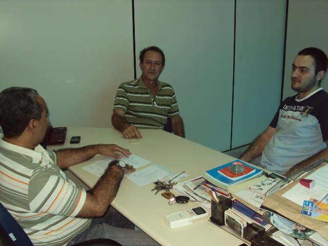 CANDIDATO ESTREANTE DA POLÍTICA DE VILHENA VISITA O FOLHA DO SUL ON LINE