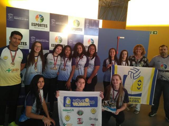 AVV conquista um Ouro e um Bronze na Copa dos Craques do Vôlei em Primavera do Leste-MT