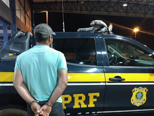 Em Vilhena, agentes da PRF prendem homem de 35 anos, acusado de estuprar vulnerável em outra cidade de RO