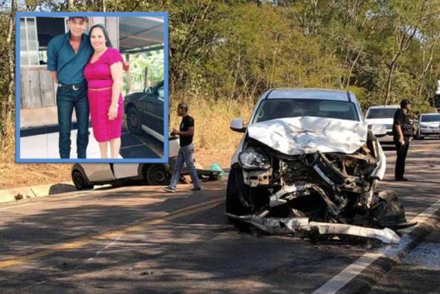 PRF divulga detalhes de acidente que matou casal de Colorado do Oeste em rodovia do Mato Grosso