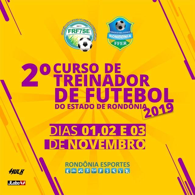 2º Curso de Treinador de Futebol será realizado em Ji-Paraná
