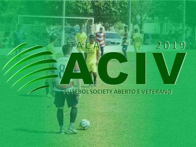 Taça Aciv 2019: sorteio definiu composição das chaves e confrontos da primeira rodada