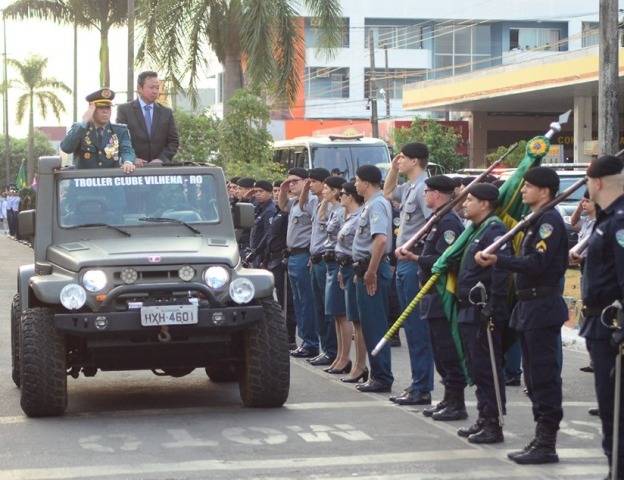 Veja fotos e vídeos: Desfile Cívico-Militar de 7 de Setembro em Vilhena reuniu mais de 10 mil pessoas